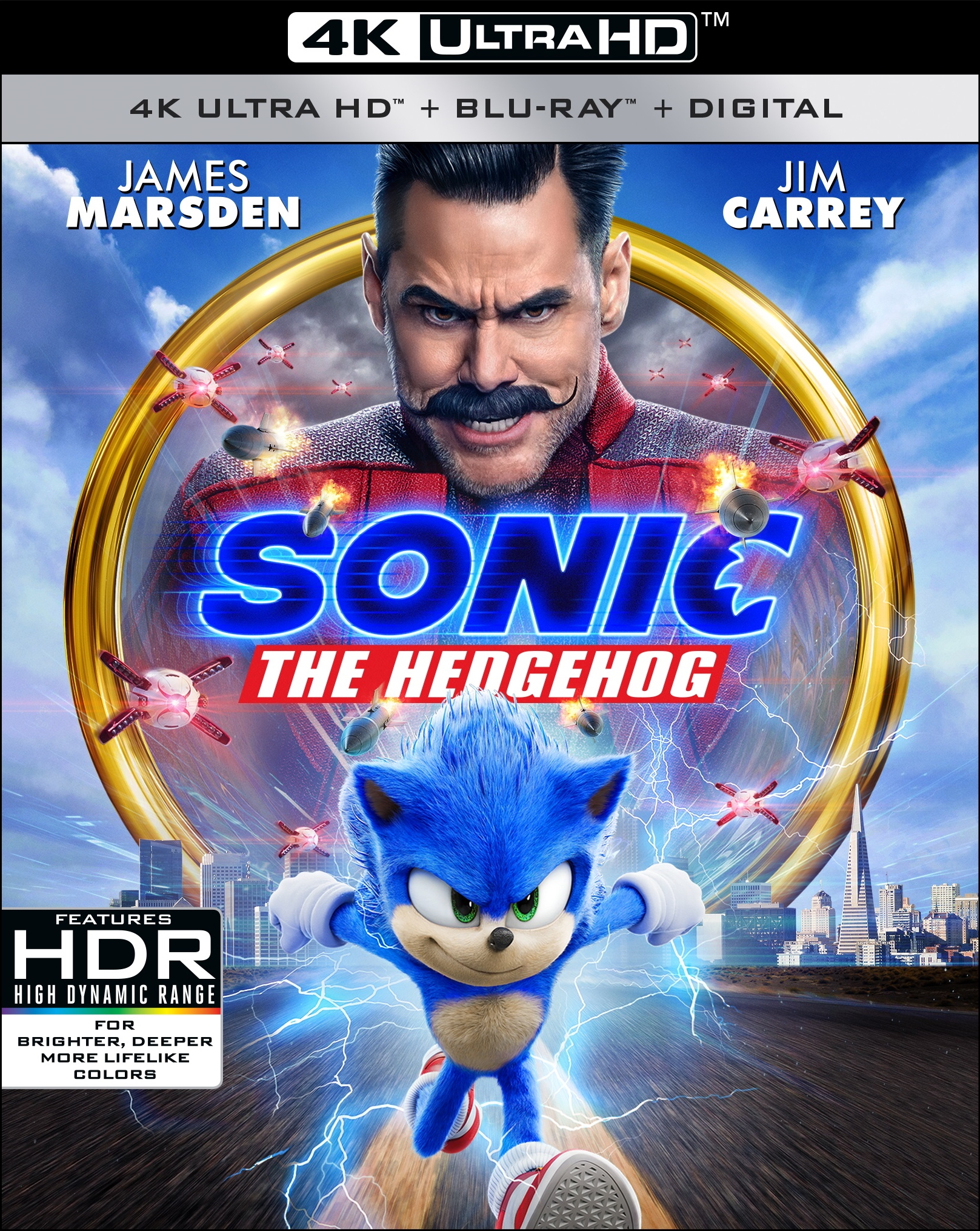 Sonic the Hedgehog (2020) Dual Audio {Hindi-English} Movie 480p | 720p | 1080p BluRay 300MB | 1GB | [Action, Adventure, Family, Sci-Fi]