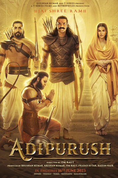 Adipurush (2023) Hindi Movie 480p | 720p | 1080p WEB-DL ESub