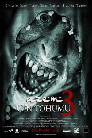 Azem 3: Cin Tohumu (2016) UNCUT Dual Audio {Hindi-Turkish} Movie 480p | 720p HDRip 270MB | 700MB