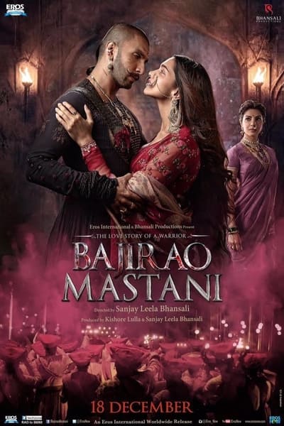 Bajirao Mastani (2015) Hindi Movie 480p | 720p | 1080p BluRay 400MB | 1.3GB | [Action, Drama, History, Romance, War] 