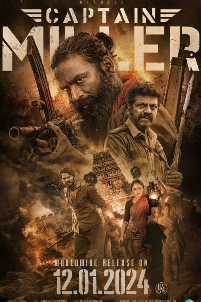 Captain Miller (2024) Dual Audio {Hindi-Tamil} Movie 480p | 720p | 1080p | 2160p WEB-DL ESub
