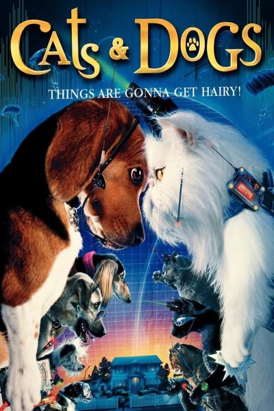 Cats & Dogs (2001) Dual Audio {Hindi-English} Movie 480p | 720p | 1080p Bluray ESubs