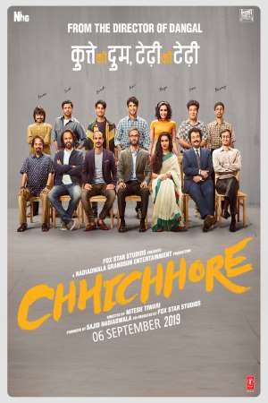 Chhichhore (2019) Hindi Movie 480p | 720p | 1080p WEB-DL 400MB | 1GB | [Comedy, Drama]