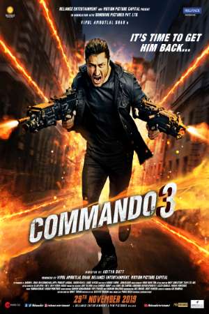 Commando 3 (2019) Hindi Movie 480p | 720p | 1080p WEB-DL 400MB | 1GB