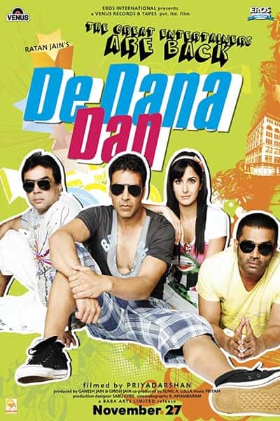 De Dana Dan (2009) Hindi Movie 480p | 720p BluRay 500MB | 1.5GB
