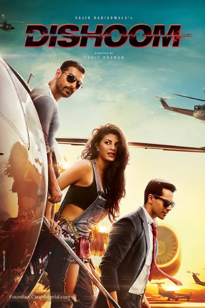 Dishoom (2016) Hindi Movie 480p | 720p | 1080p WEB-DL ESub