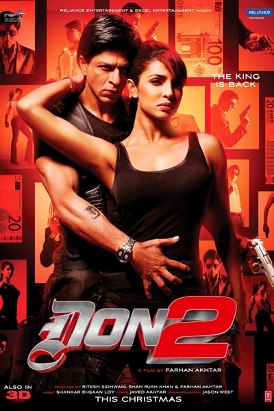 Don 2 (2011) Hindi Movie 480p | 720p | 1080p BluRay ESub