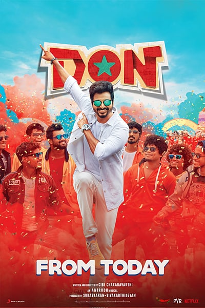 Don (2022) Dual Audio {Hindi-Tamil} Movie 480p | 720p | 1080p WEB-DL Eub