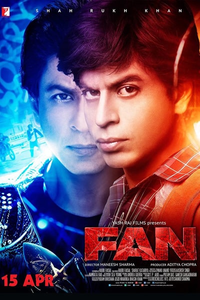 Fan (2016) Hindi Movie 480p | 720p | 1080p BluRay ESub