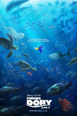 Finding Dory (2016) Dual Audio {Hindi-English} Movie 480p | 720p | 1080p BluRay 350MB | 900MB