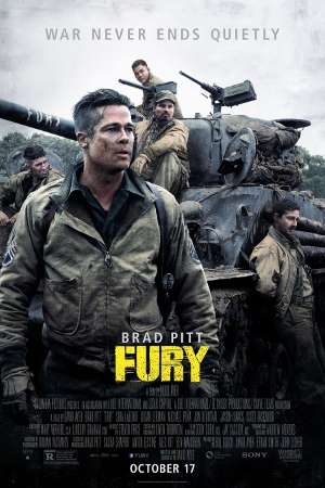 Fury (2014) Dual Audio {Hindi-English} Movie 480p | 720p | 1080p BluRay 450MB | 1.3GB