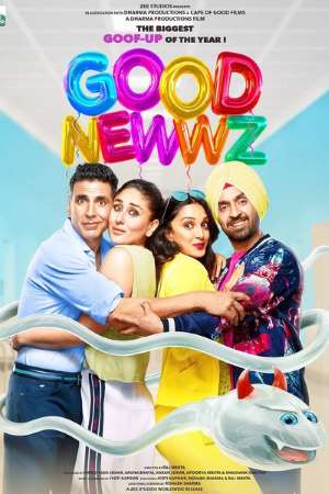 Good Newwz (2019) Hindi Movie 480p | 720p | 1080p WEB-DL 400MB | 1.2GB