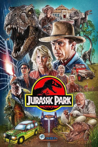 Jurassic Park (1993) Dual Audio {Hindi-English} Movie 480p | 720p | 1080p Bluray ESub