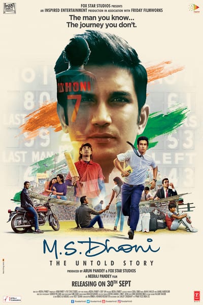 M.S. Dhoni: The Untold Story (2016) Hindi Movie 480p | 720p | 1080p BluRay ESub | [Biography, Drama, Sport]
