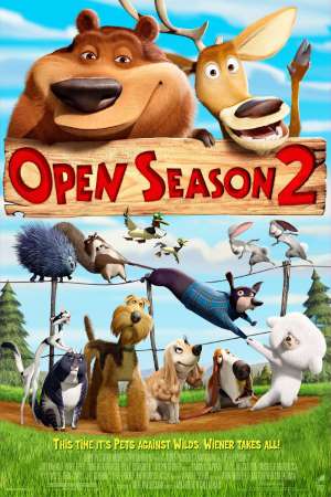 Open Season 2 (2008) Dual Audio {Hindi-English} Movie 480p | 720p | 1080p BluRay 300MB | 700MB