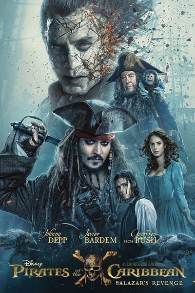 Pirates of the Caribbean 5 (2017) Dual Audio {Hindi-English} Movie 480p | 720p 1080p WEB-DL ESub