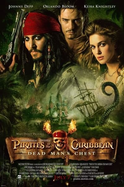 Pirates of the Caribbean 2 (2006) Dual Audio {Hindi-English} Movie 480p | 720p | 1080p BluRay ESub