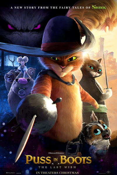 Puss in Boots: The Last Wish (2022) Dual Audio {Hindi-English} Movie 480p | 720p | 1080p BluRay ESub