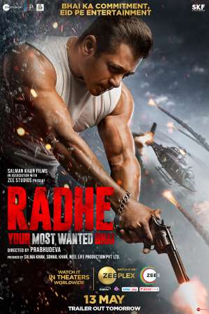 Radhe (2021) Hindi Movie 480p | 720p | 1080p WEB-DL 350MB | 1GB