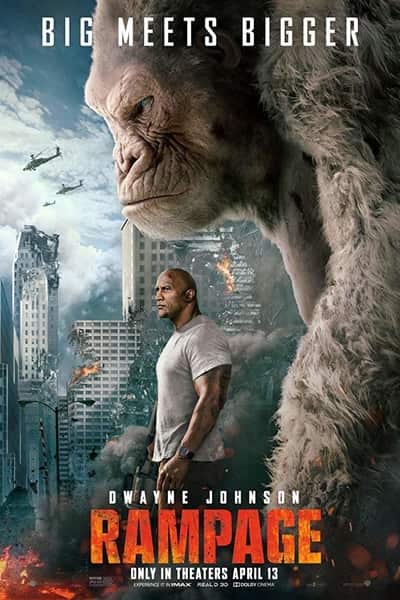 Rampage (2018) Dual Audio {Hindi-English} Movie 480p | 720p BluRay 300MB | 1GB