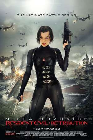 Resident Evil: Retribution (2012) Dual Audio {Hindi-English} Movie 480p | 720p | 1080p BluRay 300MB | 800MB