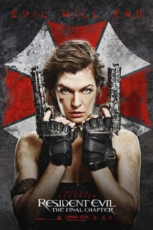 Resident Evil: The Final Chapter (2016) Dual Audio {Hindi-English} Movie 480p | 720p | 1080p BluRay 350MB | 900MB