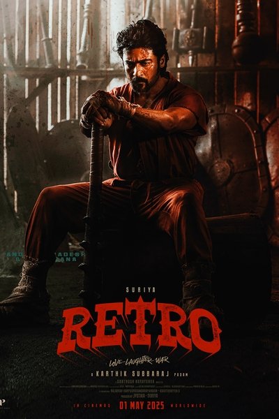 Retro (2025) Hindi Dubbed Movie 480p | 720p | 1080p Pre-DVDRip HC-ESub