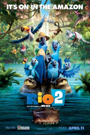 Rio 2 (2014) Dual Audio {Hindi-English} BluRay 480p [350MB] || 720p [950MB] || 1080p [2.7GB]
