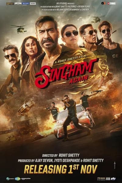 Singham Again (2024) Hindi Movie 480p | 720p | 1080p | 2160p WEB-DL ESub