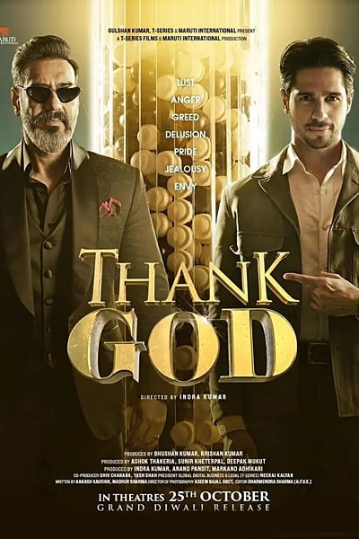 Thank God (2022) Hindi Movie 480p | 720p | 1080p | 2160p WEB-DL ESub