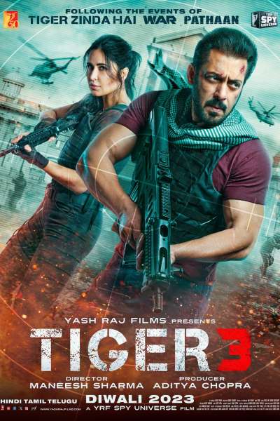 Tiger 3 (2023) Hindi Movie 480p | 720p | 1080p | 2160p WEB-DL ESub