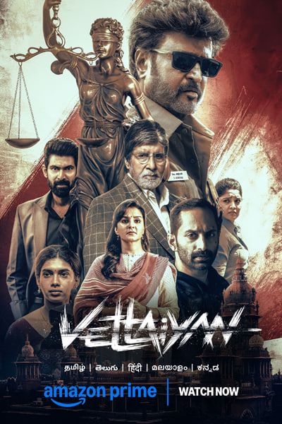 Vettaiyan (2024) Dual Audio {Hindi-Tamil} Movie 480p | 720p | 1080p WEB-DL ESub