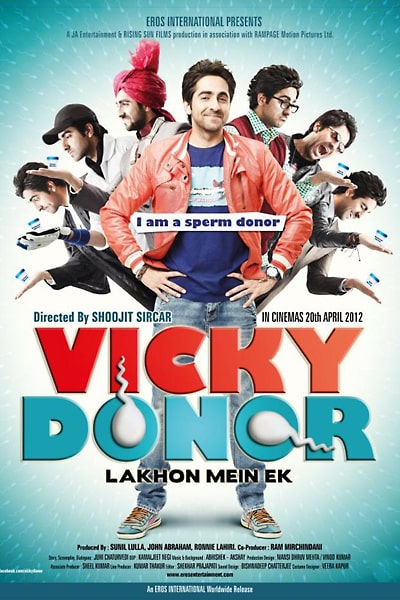 Vicky Donor (2012) Hindi Movie 480p | 720p | 1080p BluRay ESub