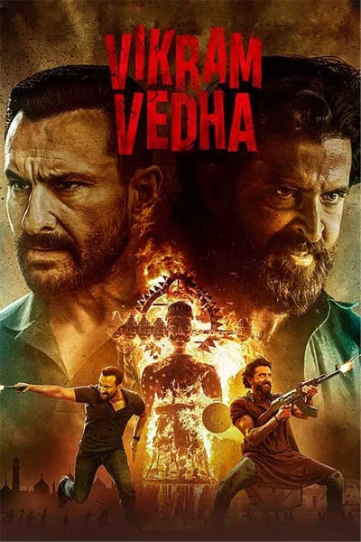 Vikram Vedha (2022) Hindi Movie 480p | 720p | 1080p WEB-DL ESub