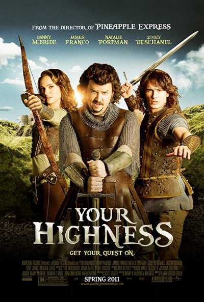 Your Highness (2011) UNRATED Dual Audio [Hindi â€“ English] Movie 480p | 720p BluRay 300MB | 900MB