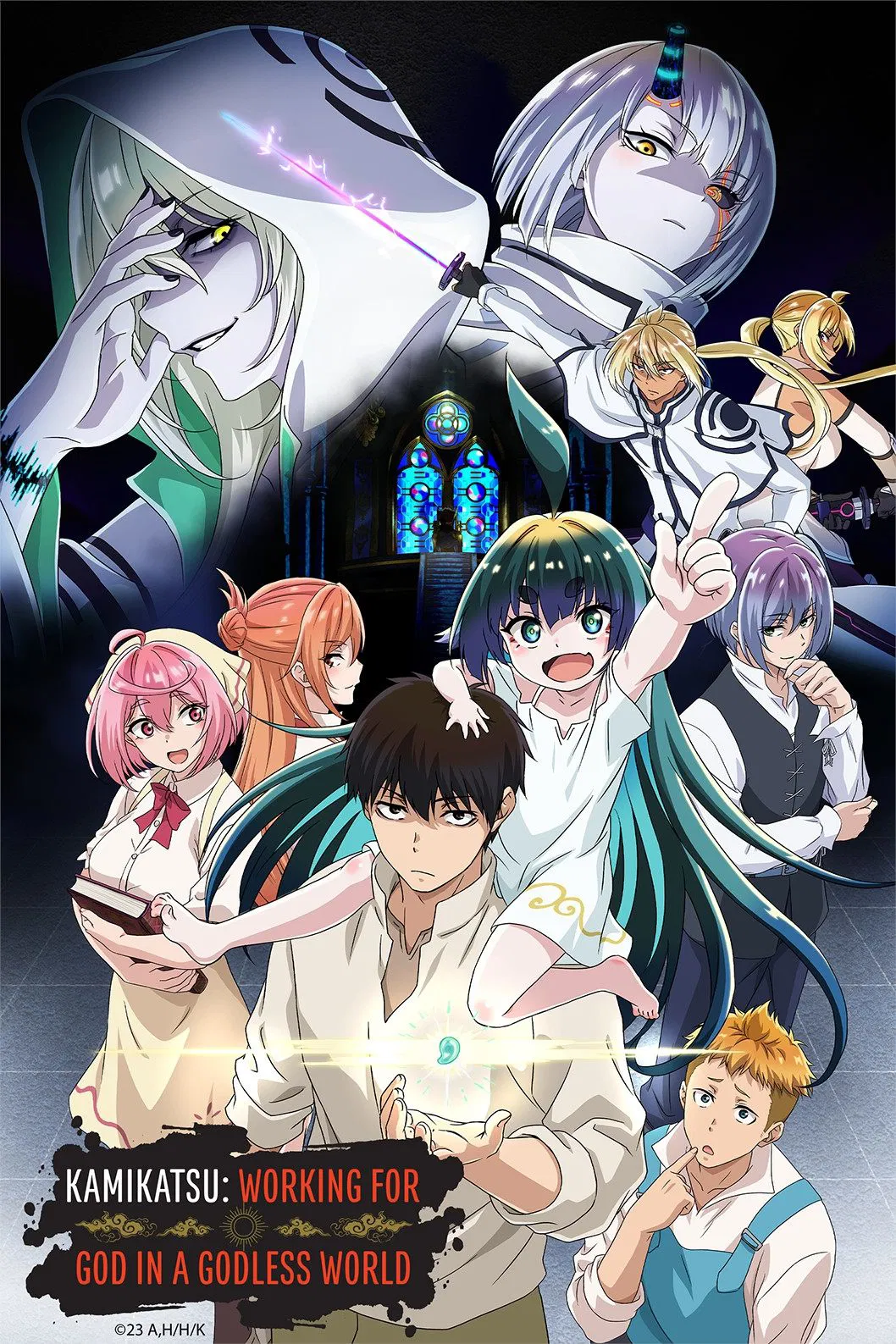 KamiKatsu: Working for God in a Godless World (Season 1) Multi Audio [Hindi] Web Series 480p | 720p | 1080p WEB-DL